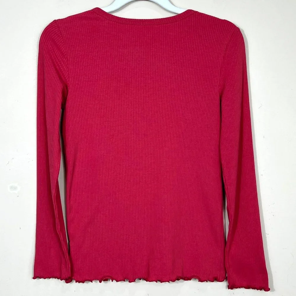 Old Navy‎ Peace Graphic Ribbed Top Love Song Girl’s Large/10-12